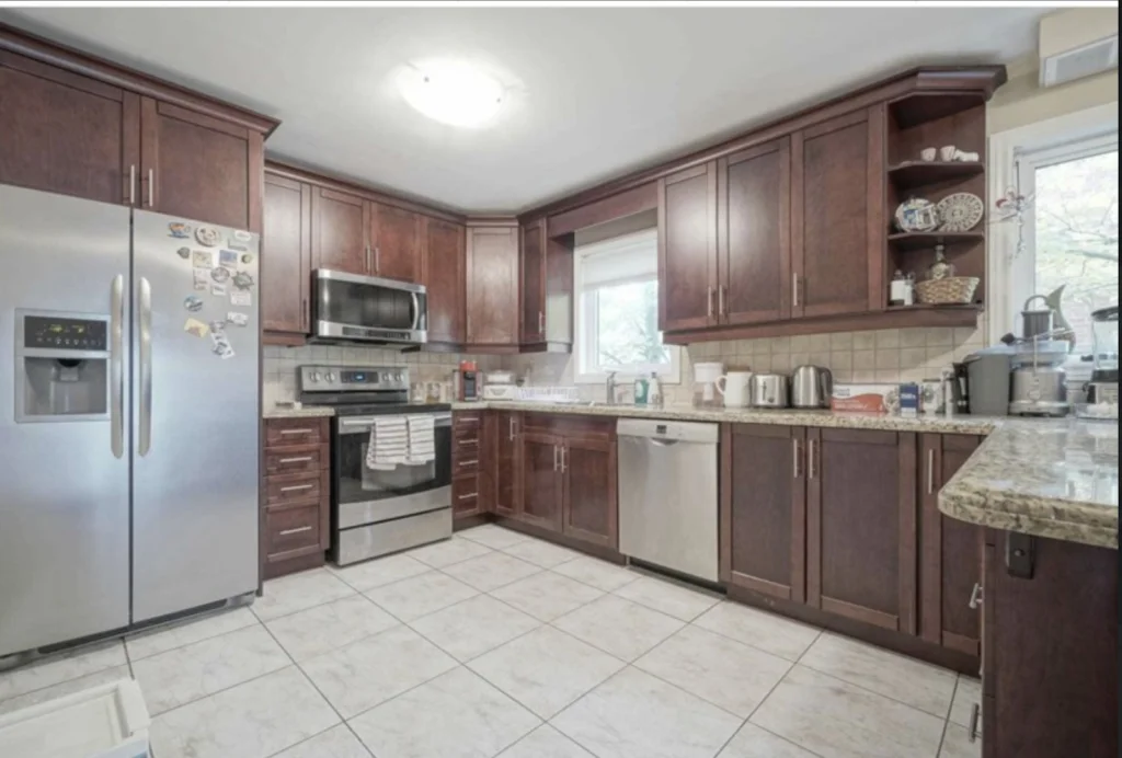 Luxury in White kitchen Before